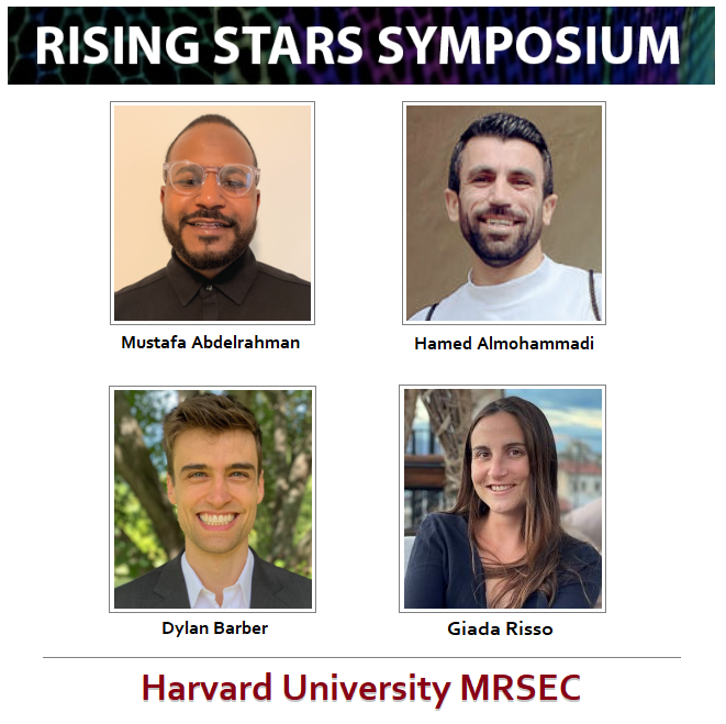 2024 Rising Star Symposium Harvard MRSEC participants