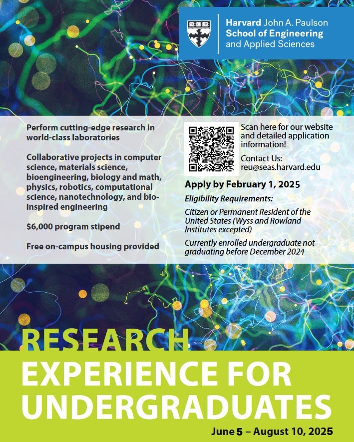 2025 Research Experience for Undergraduates